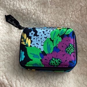 Vera Bradley pill box travel case NWT